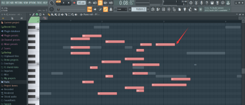 FL Studio怎么对齐音符？FL Studio对齐音符的具体操作截图